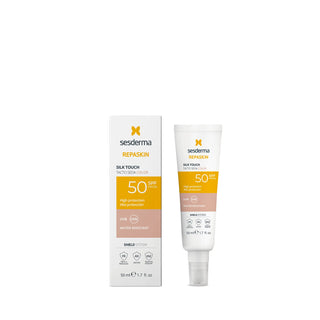 Sesderma Repaskin Photoprotector Facial SPF50 Silk Touch with Color 50ml