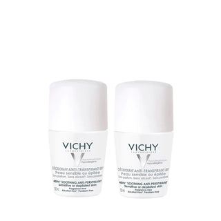 Vichy Deo Roll-On 48h Anti-Perspirant Sensitive Or Depilated Skin 2x50ml