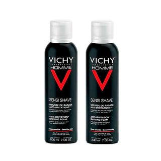 Vichy Homme Shaving Foam PACK 2X200ml