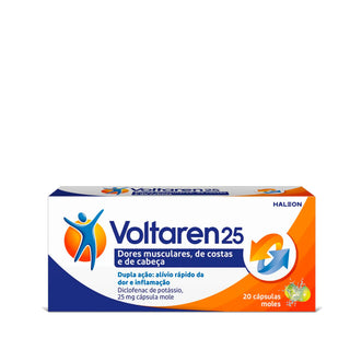 Voltaren 25mg Cap.Mole X20