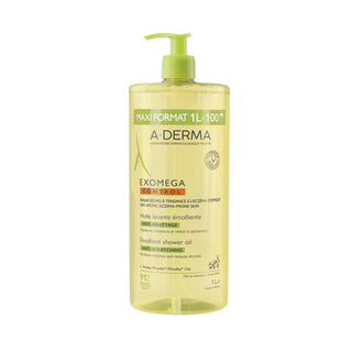 A-Derma Exomega Control Emollient Shower Oil 1000ml