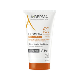 A-Derma Exomega Control Emollient Solar Cream SPF50+ 150ml