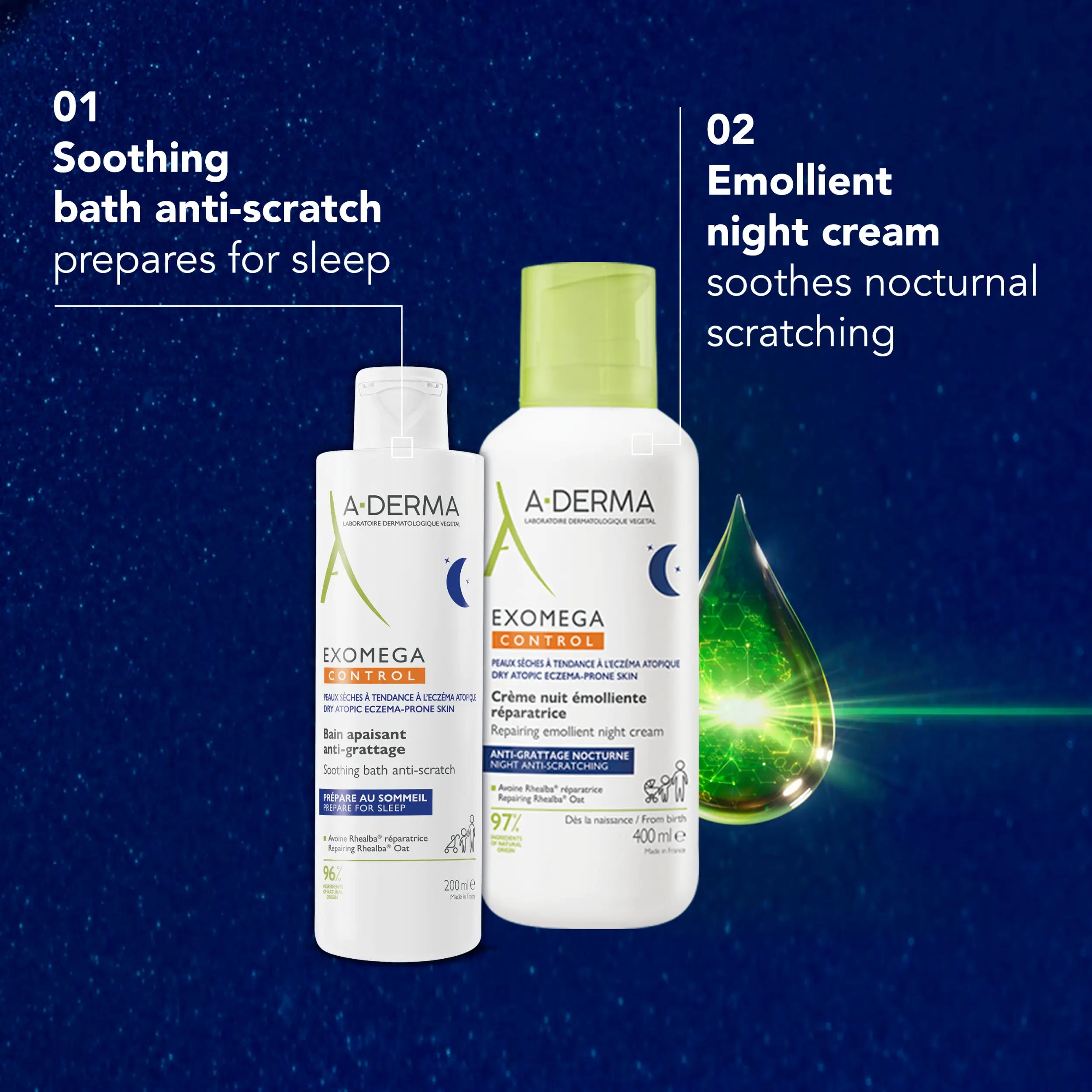 A-Derma Exomega Control Night Cream 400ml | Be and Care – Be & Care A-Derma Exomega Control Night Cream 400ml | Be and Care – Be & Care