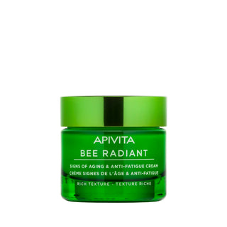 Apivita Bee Radiant Cream for Signs of Aging & Anti-Fatigue Rich Texture 50ml