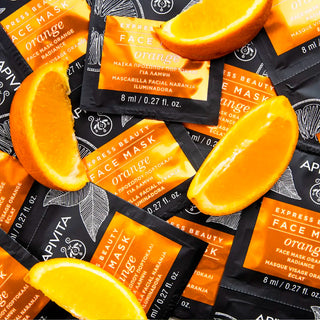 Apivita Express Beauty Face Mask Orange Brightening 2x8ml