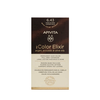 Apivita My Color Elixir 6.43 Dark Blonde Copper Gold