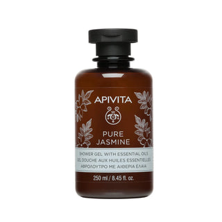 Apivita Pure Jasmine Bath Gel with Essential Oils 250ml