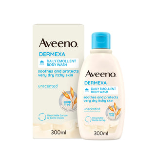 Aveeno Dermexa Daily Emollient Body Wash 300ml