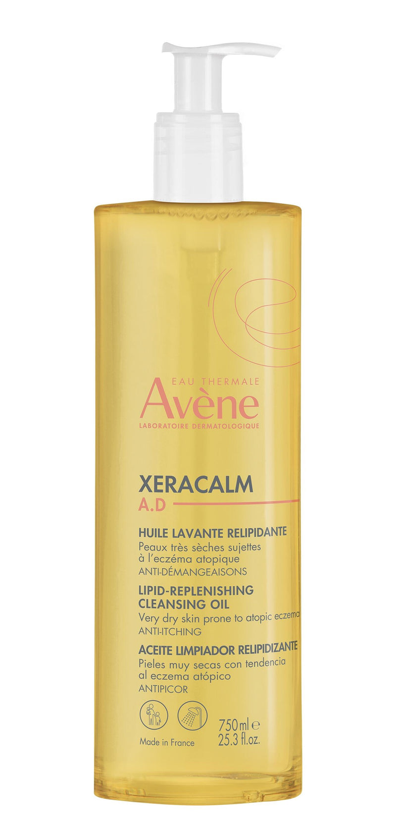 Avène Xeracalm A.D. Lipid-Replenishing Cleansing Oil 750ml