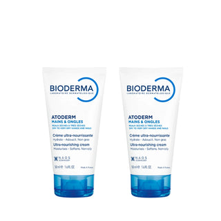 Bioderma Atoderm Hands and Nails Cream Pack 2x50ml