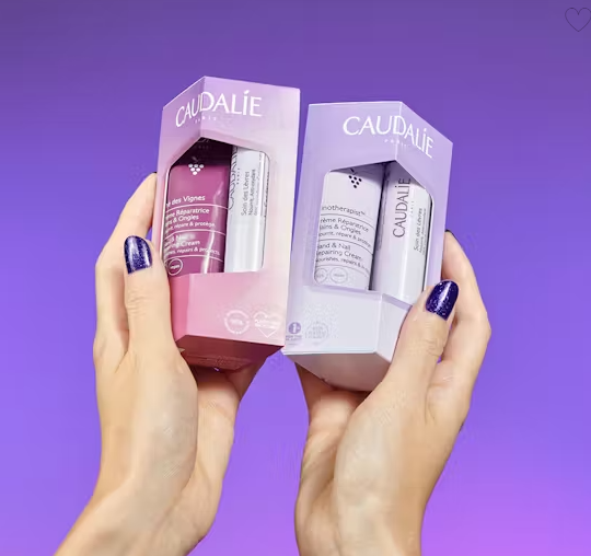 Caudalie Kit Vinotherapist Hand Cream 30ml + Lip Balm 4.5g