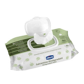 Chicco Biodegradable Wipes 60Units