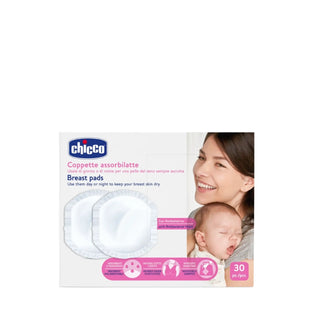 Chicco Anti-Bacterial Nursing Breast Pads 30 Units