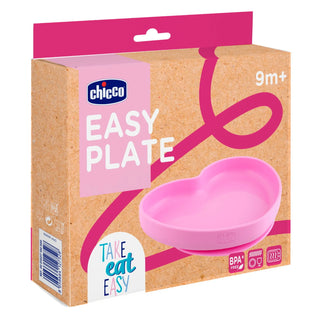 Chicco Easy Plate Heart Pink +9M 1Pc