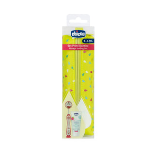 Chicco Oral Hygiene Set Hipo Pink  36M+