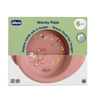 Chicco Thermal Plate Pink 6M+ 1Pc