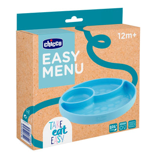Chicco Easy Plate Menu Blue +12M 1Pc