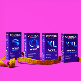 Control Nature Extra Lube Condoms 12 Units
