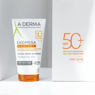 A-Derma Exomega Control Emollient Solar Cream SPF50+ 150ml
