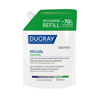 Ducray Kelual Squanorm Oily Dandruff Shampoo - Refill 400ml