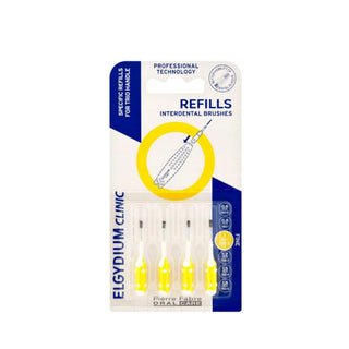 Elgydium Clinic Interdental Brushes REFILL 1mm 4Units