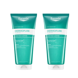 Eucerin DermoPure Clinical Gel Cleanser 200ml x 2