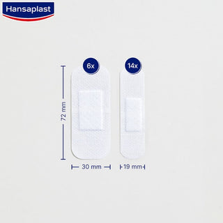 Hansaplast Sensitive Dressings 20 Units