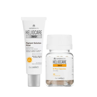 Heliocare 360º D Plus Capsules + Pigment Solution Fluid 50ml