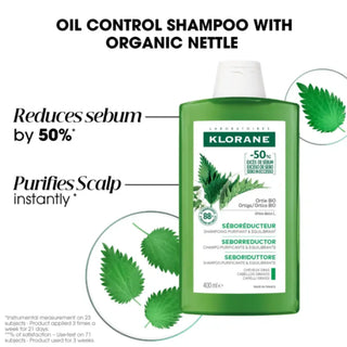 Klorane Bio Nettle Shampoo 400ml