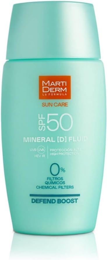Martiderm Sunscreen  Mineral D Fluid SPF50 50ml