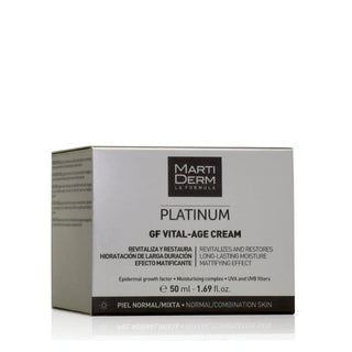 MartiDerm Platinum GF Vital-Age Cream Normal to Combination Skin 50ml