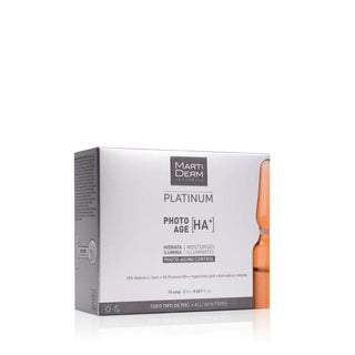 MartiDerm Platinum Photo-Age [HA+] Ampoules 10x2ml