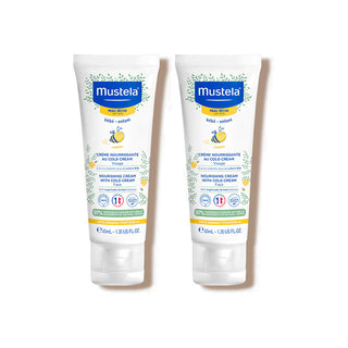Mustela Cold Cream Nutri-Protective Face 40ml - Pack of 2