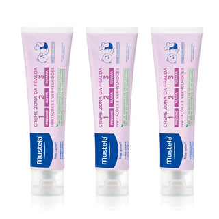 Mustela 123 Diaper Cream PACK 3x150ml