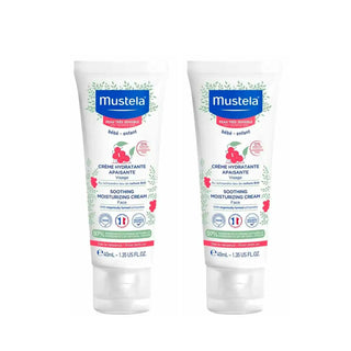 Mustela Baby Soothing Moisturizing Face Cream PACK 2x40ml