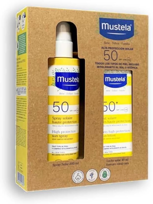 Mustela Sun PACK Milk SPF50+ 200ml + Facial SPS50 40ml
