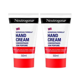 Neutrogena Hand Cream Concentrated Unscented 2x50ml