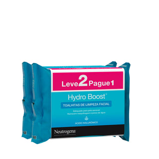 Neutrogena Hydro Boost Boost Cleansing Wipes 2x25 Units