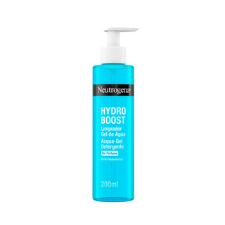 Neutrogena Hydro Boost Facial Cleansing Water Gel Unscented 200ml