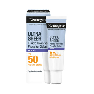 Neutrogena Ultra Sheer Invisible Anti-Age Fluid SPF50 50ml