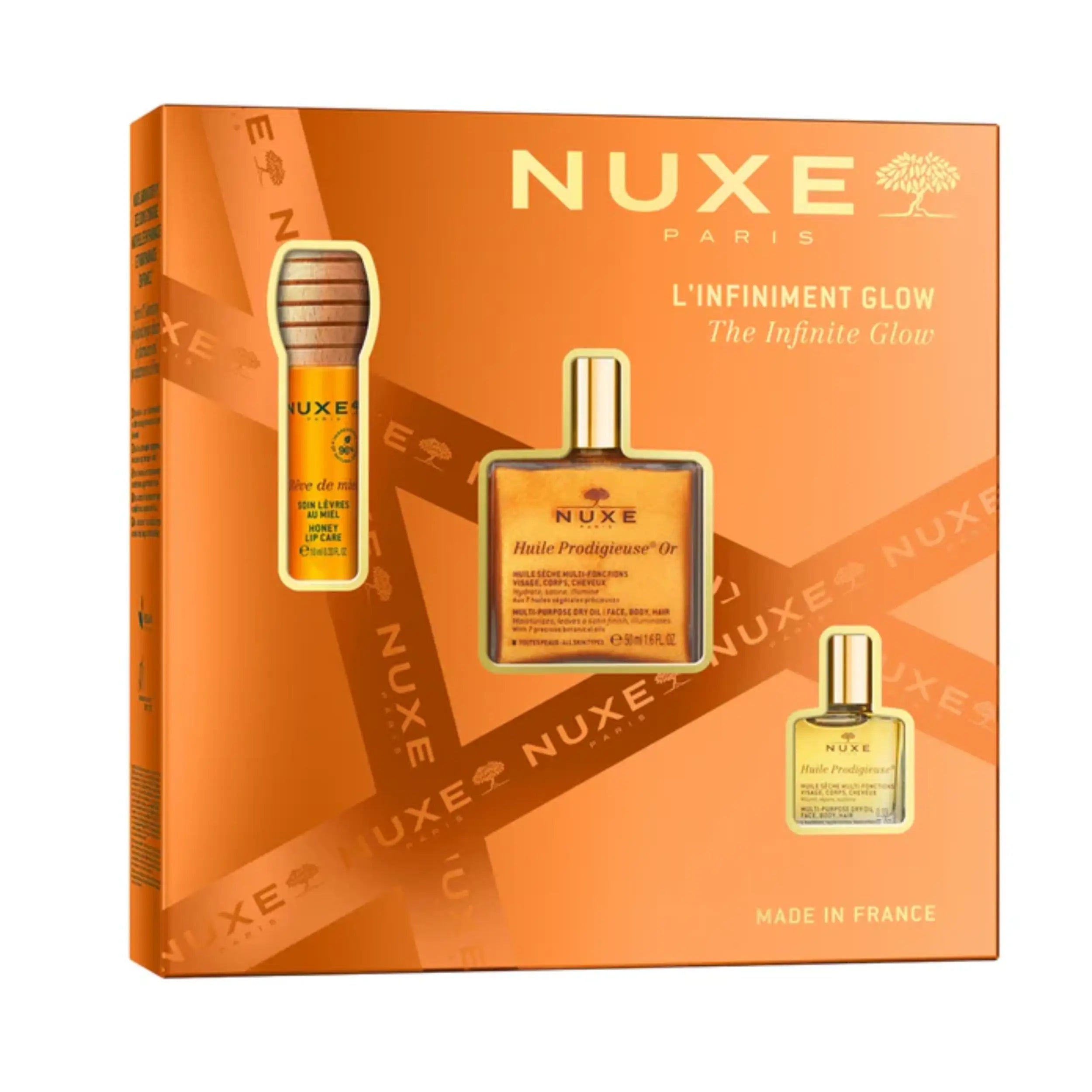 Nuxe The Infinite Glow Christmas Gift Set Be and Care – Be Care