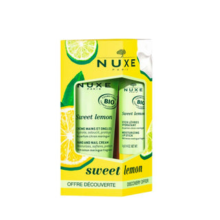 Nuxe Sweet Lemon My Sweet Crush Pack Hand Cream 30ml + Lip Stick 4g