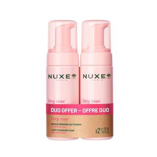 Nuxe Very Rose Cleansing Foam Pack 2x150ml