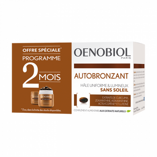 Oenobiol Self Tanning Sans Soleil Pack 2x30 Caps
