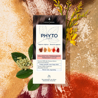 Phyto Permanent Hair Color 4 Brown