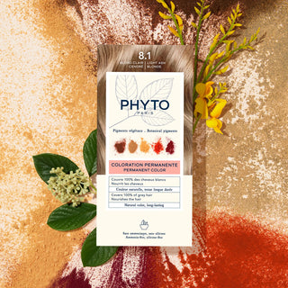 Phyto Permanent Hair Color 8.1 Light Ash Blond