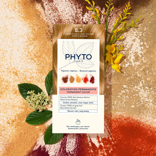 Phyto Permanent Hair Color 8.3 Golden Light Blond
