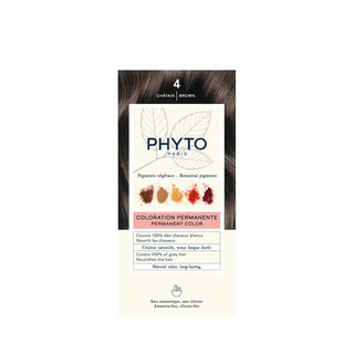 Phyto Permanent Hair Color 4 Brown