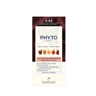 Phyto Permanent Hair Color 6.66 Intense Cherry