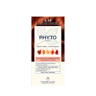 Phyto Permanent Hair Color 6.34